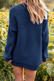 Solid Hollowed Out V Neck Cardigans(6 Colors)