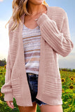 Solid Hollowed Out V Neck Cardigans(6 Colors)