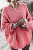 Solid Color O Neck Sweaters(6 Colors)