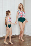 Marina West Swim Coastal Cutie Tankini Swimsuit Set Mother Daughter Swimwear