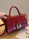 Casual Crocodile Pattern Crossbody Bags Loveclb