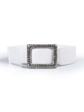 Elegant Rhinestone Leather Waist Belts Loveclb