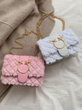 Elk Fluff Chain Crossbody Bags Loveclb