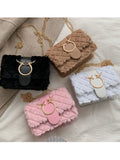 Elk Fluff Chain Crossbody Bags Loveclb