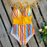 Luxury Corset Slimming Design Swimsuit