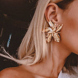 Riviera Queen Flower Earrings