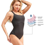 Cross Back One Piece Swimsuit Period Swimwear