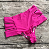 Sunset And Swim S-Xl High Waist Women Bikini Bottom Bikini Separates