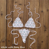 Crochet See Through Micro Extreme Mini String Bikini