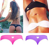 Sun-Kissed Heart Bikini Bottoms