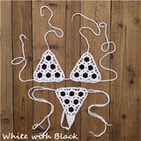 Crochet See Through Micro Extreme Mini String Bikini