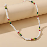 Summer Bloom Bohemian Bead Shell Necklace