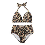 Sunset And Swim Tummy Control Two Piece Push Up Bikini Swimwear