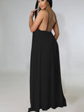 Loose Spaghetti Strap Sleeveless Maxi Dresses Loveclb