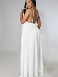 Loose Spaghetti Strap Sleeveless Maxi Dresses Loveclb