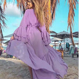 Caribbean Vacation Bikini Cover-Up Long Tunic