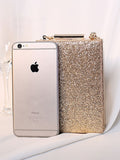 Rhinestone Glitter Chain Cuboid Handbag Loveclb