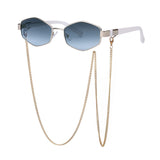 Sunshine Goddess Punk Sunglasses with Chain