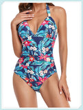 Tummy Waist Slimming Halter Swimsuit