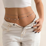 Siren's Serenade Waist Chain Body Jewelry