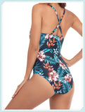 Ocean Breeze One Piece Swimsuit DD+ Fuller Bust Mesh Swimsuit