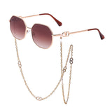 Sunshine Goddess Punk Sunglasses with Chain