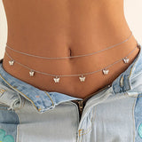 Cute Butterfly Waist Chain Sexy Body Chain Jewelry