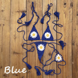 Island Dream Floral Crochet String Bikini