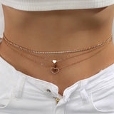 Siren's Serenade Waist Chain Body Jewelry