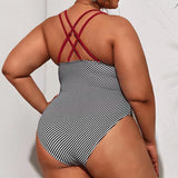 Bahamas Delight Ruffle One Piece Plus Size