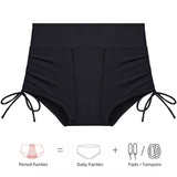 Period Swimwear Bikini Bottom Shorts