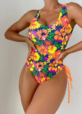 Anguilla Cut Out Open Back Swimsuit