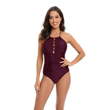 Gorgeous DD+ Halter One Piece Swimsuit