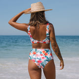 Sunset And Swim High Waist Bikini Set