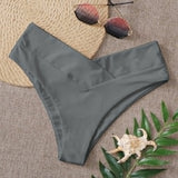 Sunset And Swim S-Xl High Waist Women Bikini Bottom Bikini Separates