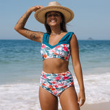 Sunset And Swim High Waist Bikini Set