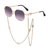 Sunshine Goddess Punk Sunglasses with Chain