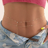 Siren's Serenade Waist Chain Body Jewelry