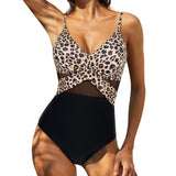 Solid One Piece Tummy Slimming Design Swimsuit