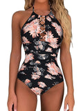 Gorgeous DD+ Halter One Piece Swimsuit