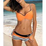 Isabella Push Up Three Piece Bikini Set