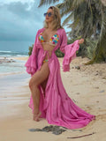 Caribbean Vacation Bikini Cover-Up Long Tunic