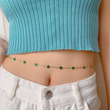 Siren's Serenade Waist Chain Body Jewelry