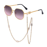 Sunshine Goddess Punk Sunglasses with Chain