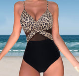 Solid One Piece Tummy Slimming Design Swimsuit