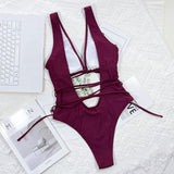 Hailey Strappy Waist Cut Out Swimsuit