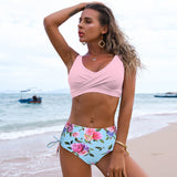 Sunset And Swim High Waist Bikini Set