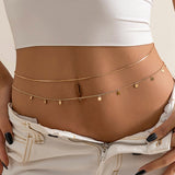 Siren's Serenade Waist Chain Body Jewelry