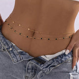 Sunset Goddess Sexy Body Waist Chain Belly Chain Outfit