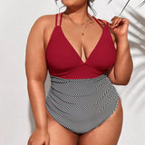 Bahamas Delight Ruffle One Piece Plus Size